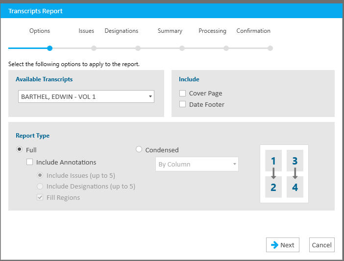 8-Reports Transcripts
